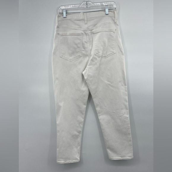 Madewell Classic White Straight jeans Size 29 - Picture 3 of 7